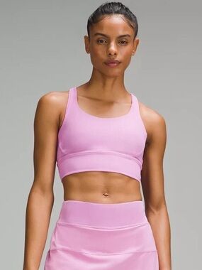 Lululemon ribbed longline energy bra NWOT